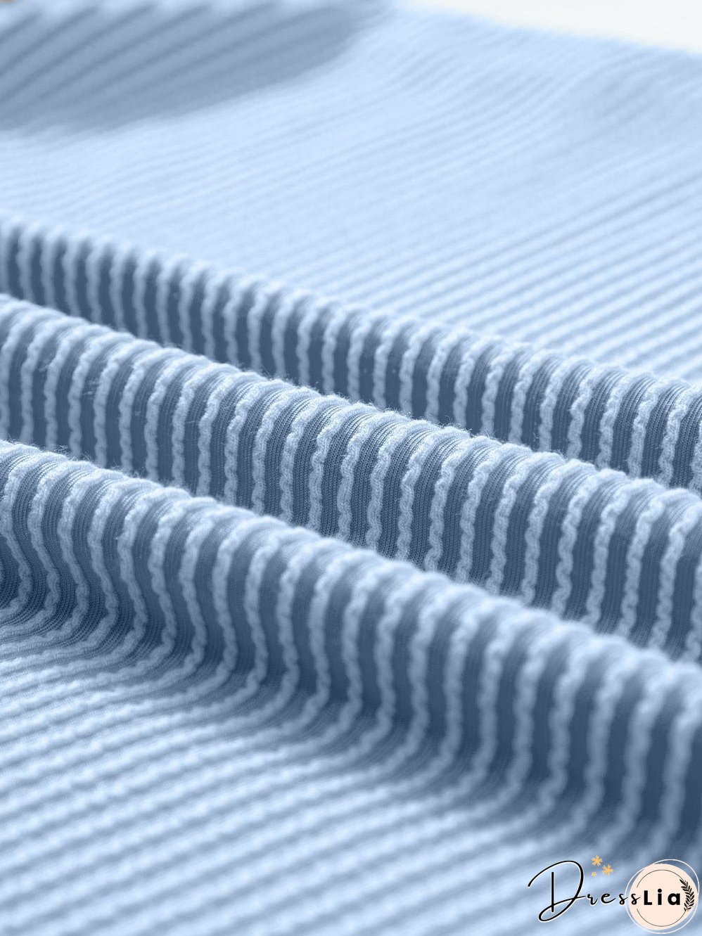 Versatile Colorblock Ribbed Knit Tee