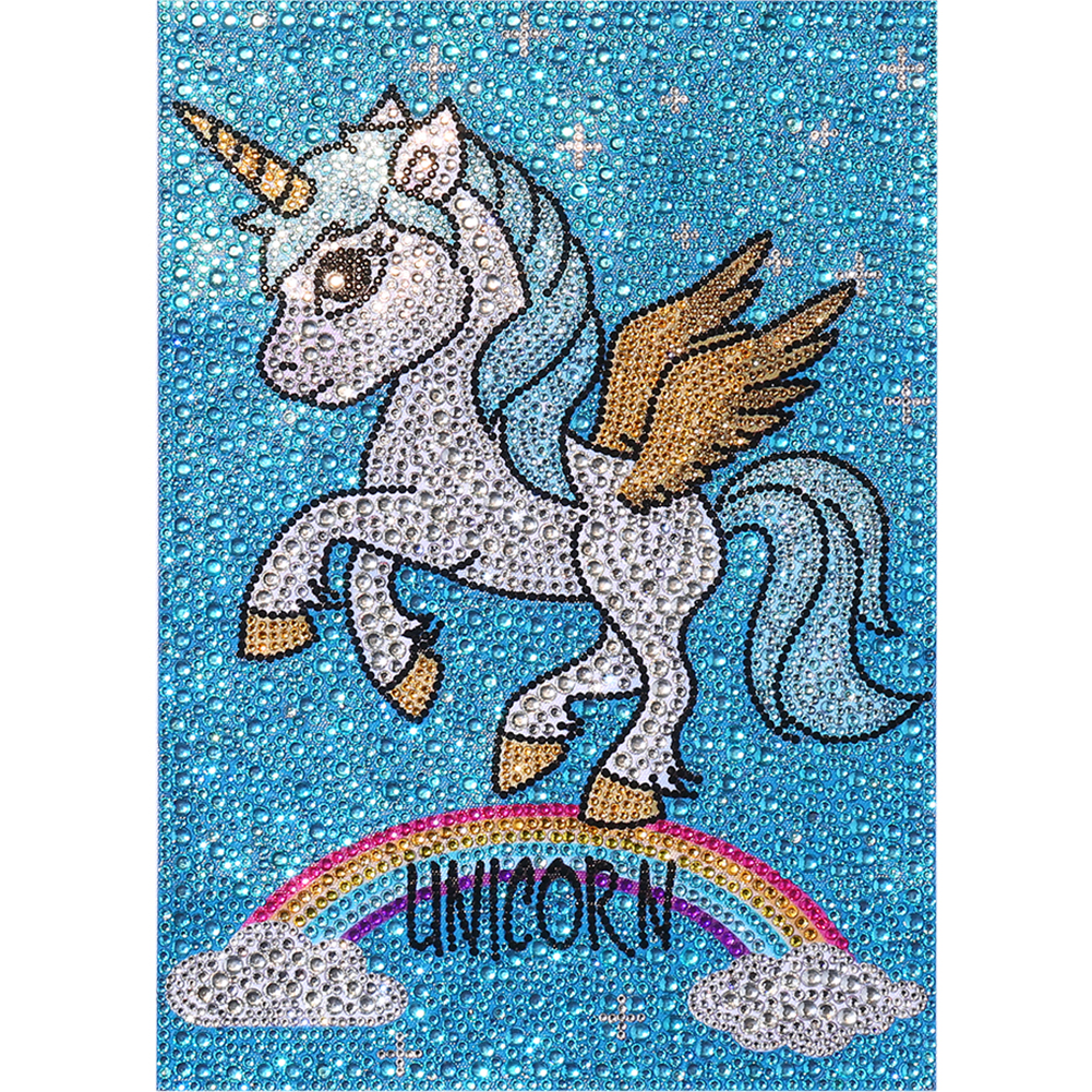 

30*40CM - Crystal Special Shaped Diamond Painting - Horse, 501 Original