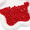 Flashing 3-8mm ABS Nonporous Pearls Colorful DIY Accessories