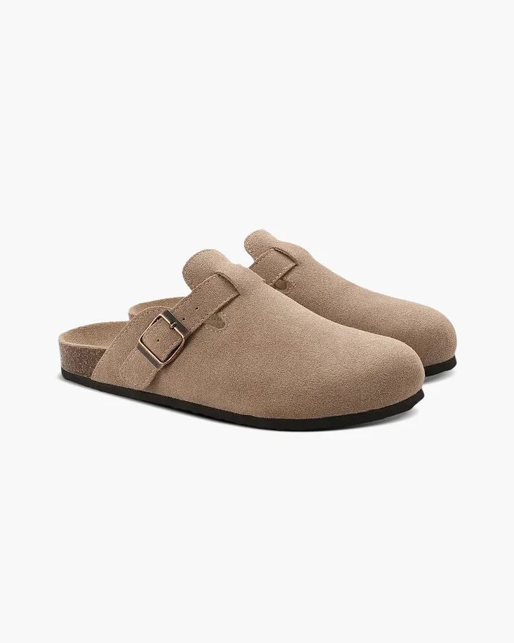 Old Money Suede Clogs QueenFunky