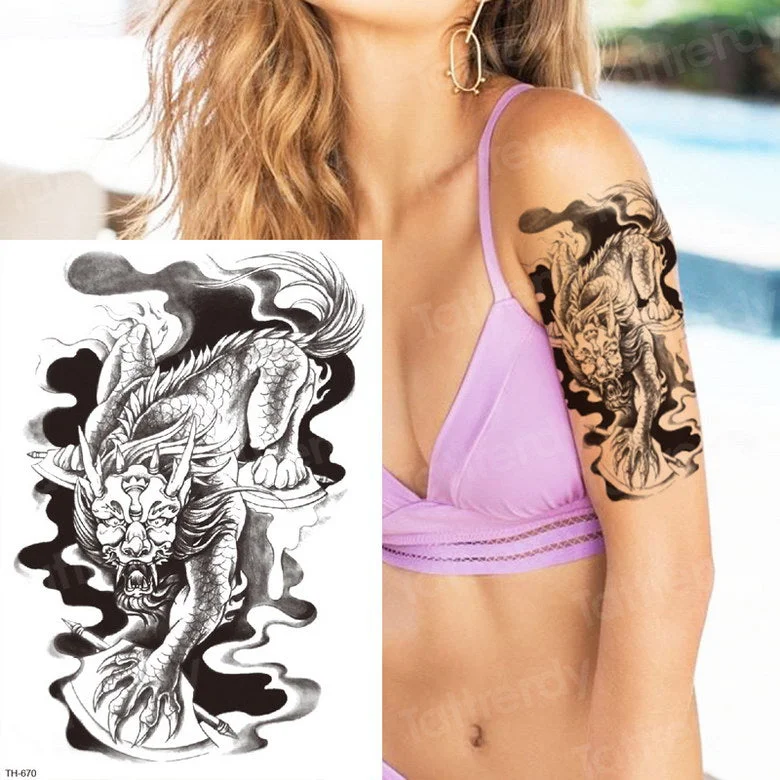 sketches tattoo designs sexy tattoo back black mehndi stickers horse rose tattoo waterproof temporary tattoos for women body art