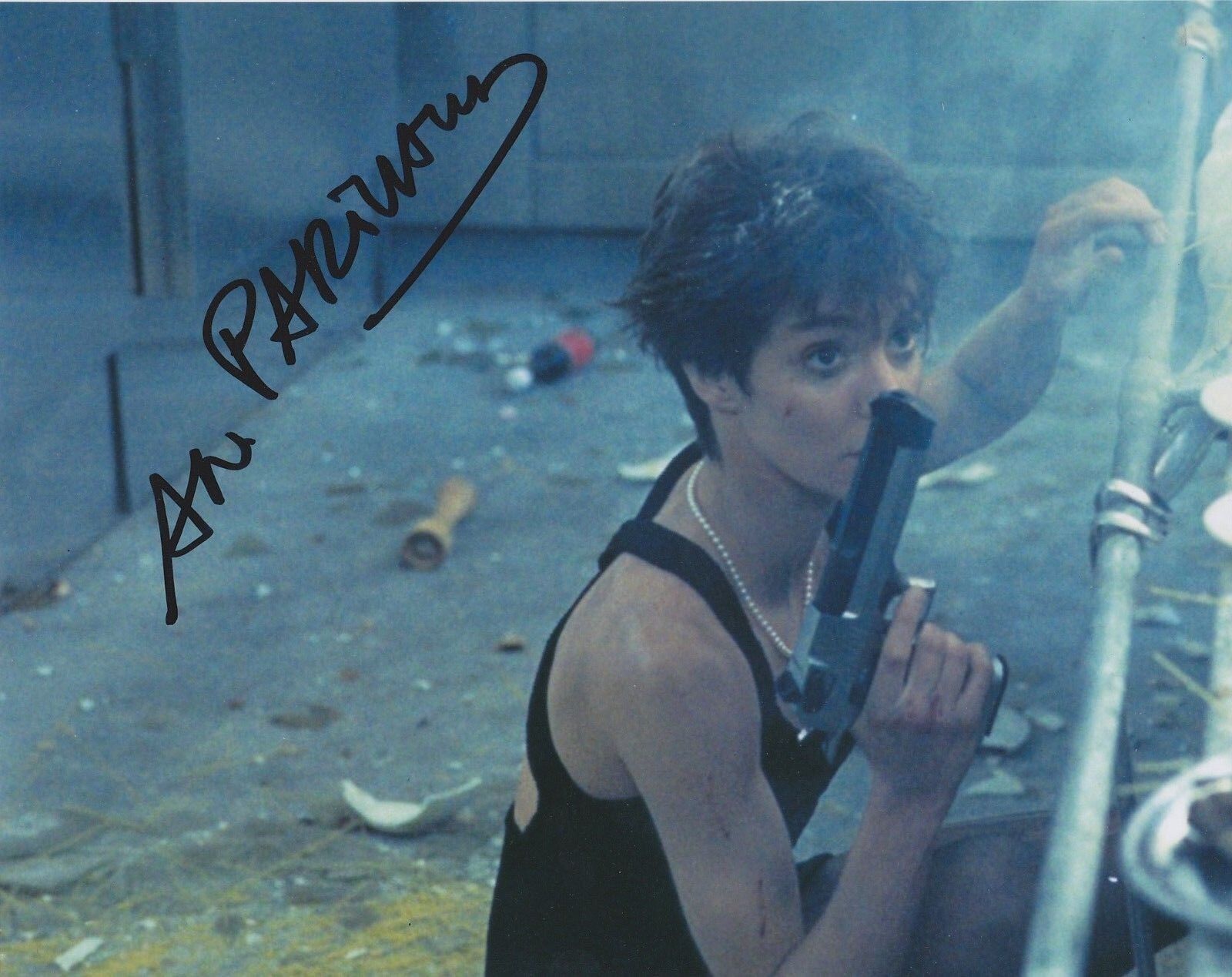 Anne Parillaud Signed Nikita 10x8 Photo Poster painting AFTAL