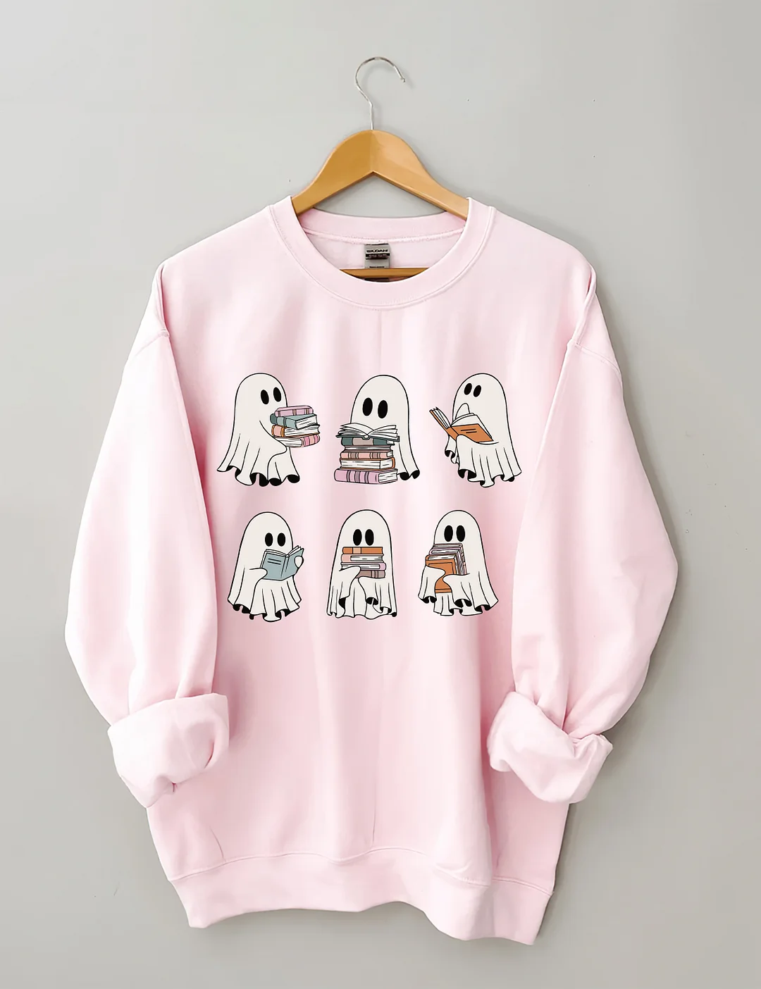 Ghost Reading Sweatshirt