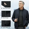 🔥 LAST DAY PROMOTION - 50%OFF 🔥Men's Solid Color Zip Up Warm Jacket -💪Anti-wrinkle, windproof, rainproof and snowproof!
