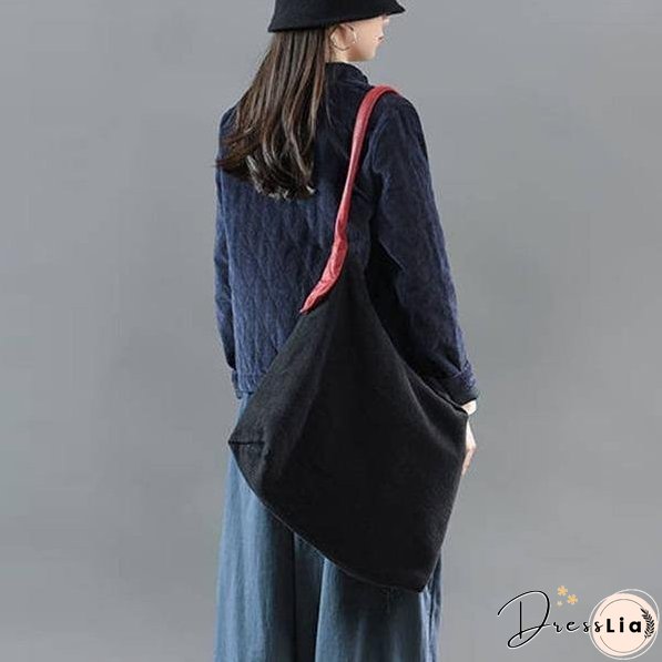 Thick Cotton Women Casual Jackets Outerwear Coats