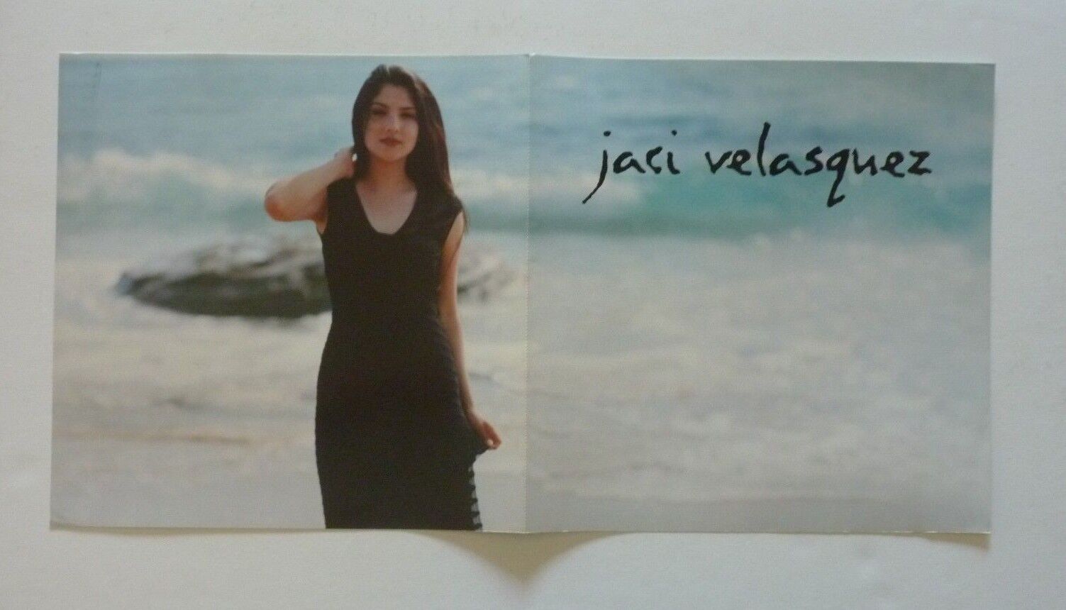 Jaci Velaquez LP Record Photo Poster painting Flat 12X24 Poster