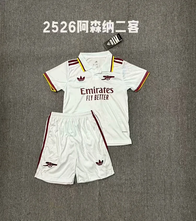 2025-26 Arsenal Second Away - Jersey - Children's Edition