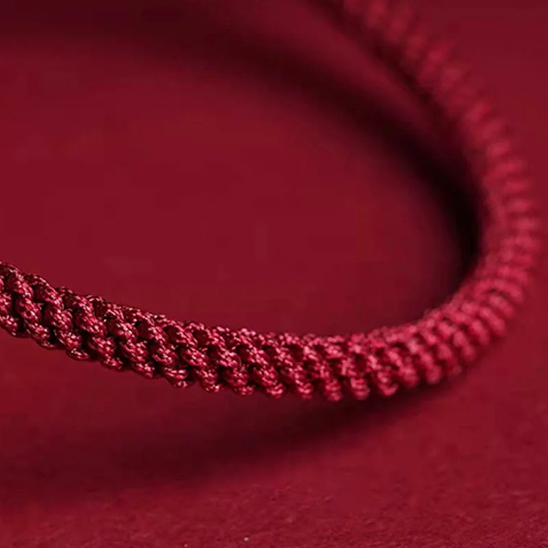 Cinnabar King Kong Knot Blessing String Bracelet