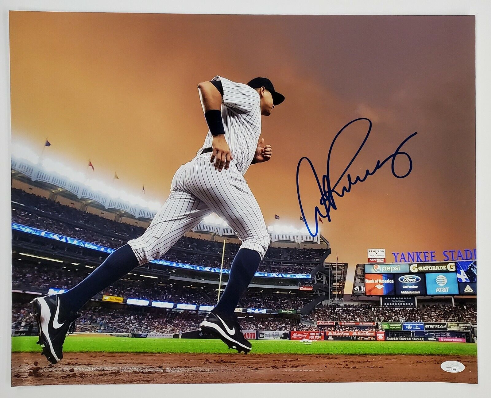 Alex Rodriguez Signed 16x20 Metallic Photo Poster painting New York Yankees NY MLB LEGEND JSA