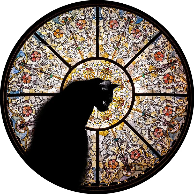 Black Cat - Wooden Jigsaw Puzzle