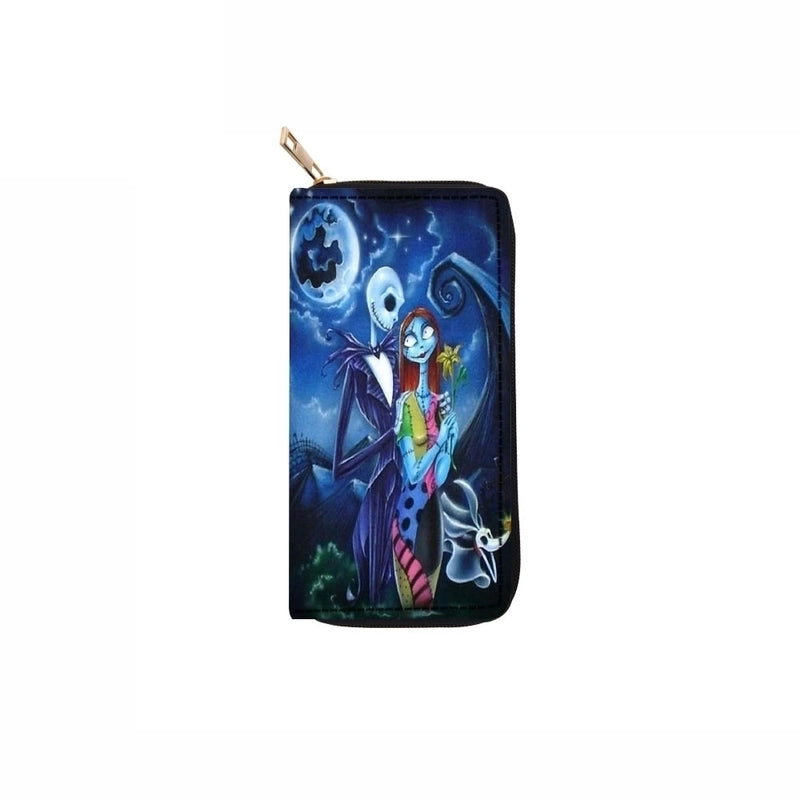 Women’s Printing Pu Leather Zipper Wallets