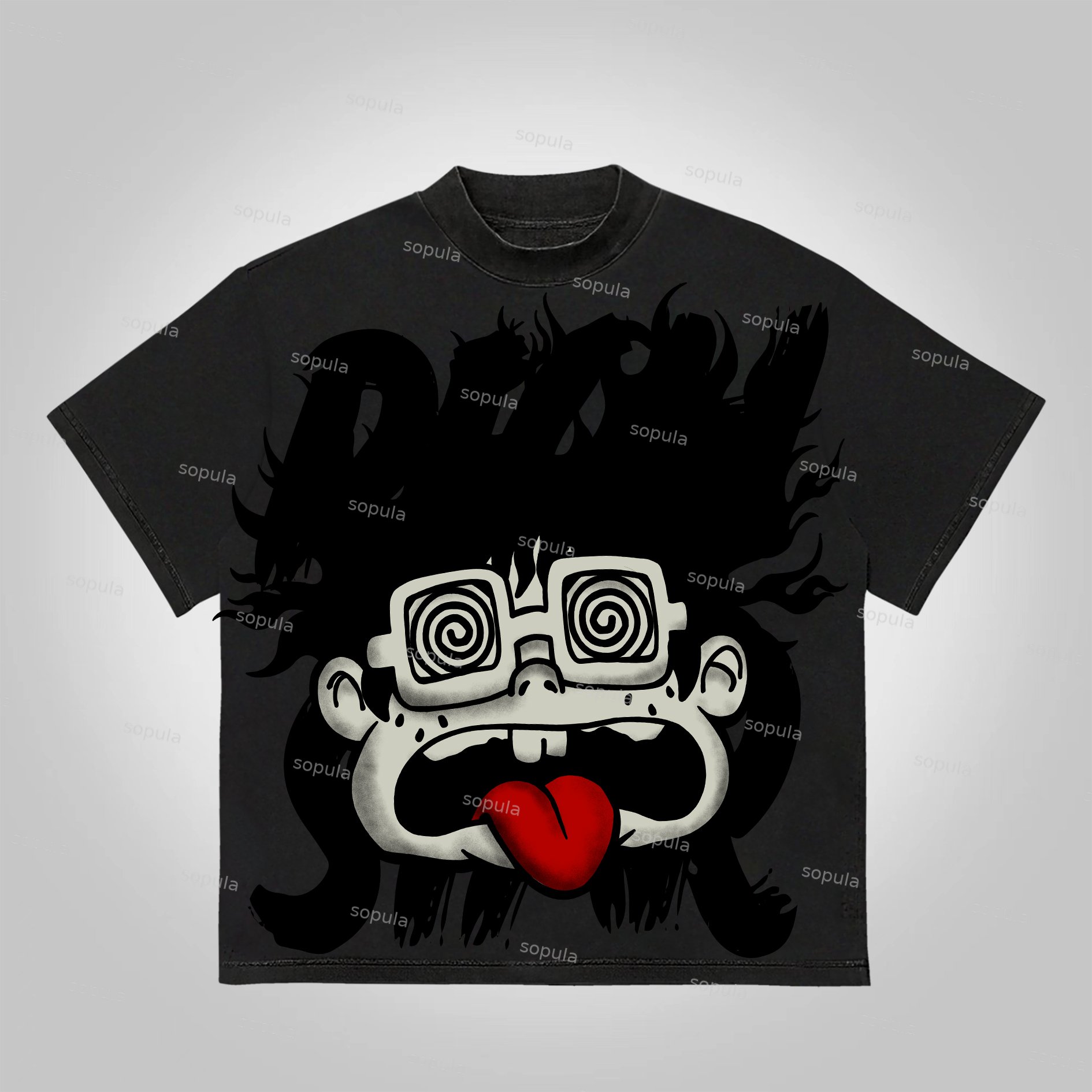 Sopula RichStar Cartoon Graphic Cotton T-Shirt - SOPULA