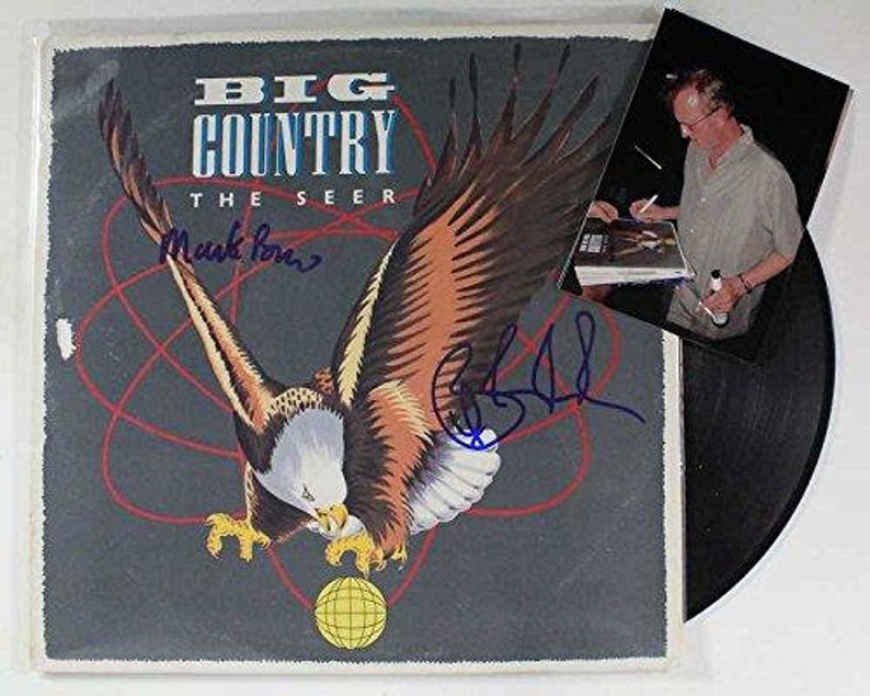 Bruce Watson & Mark Brzezcki Signed Autographed Big Country