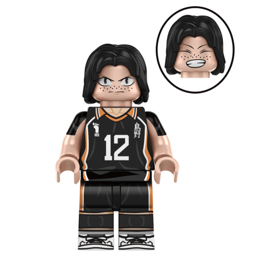 Tadashi Yamaguchi Custom Haikyu!! Anime Minifigure LBS monstertoys