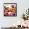 Diamond Painting-DIY Crystal Rhinestone Flower Bike