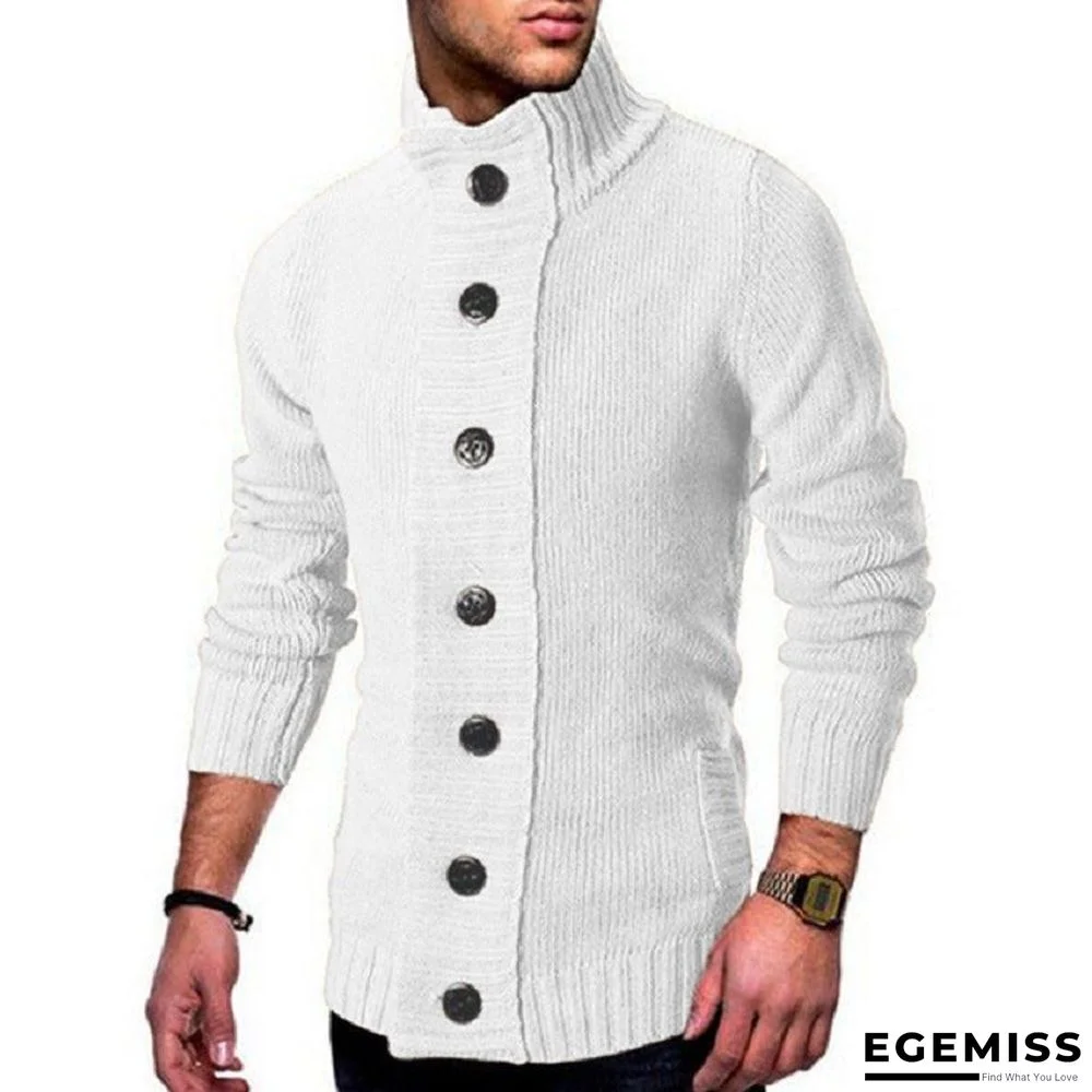 Men's Single breasted Knitted Coat | EGEMISS