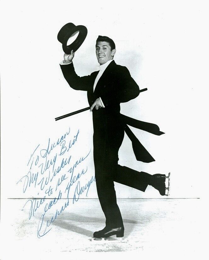 Vintage RICHARD DWYER Signed Photo Poster painting - Figure Skating Champion