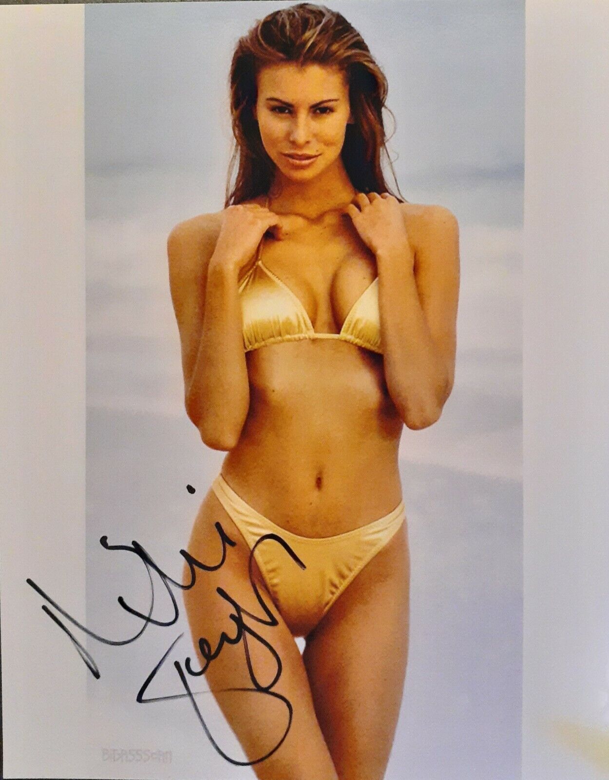 Niki Taylor signed 8x10