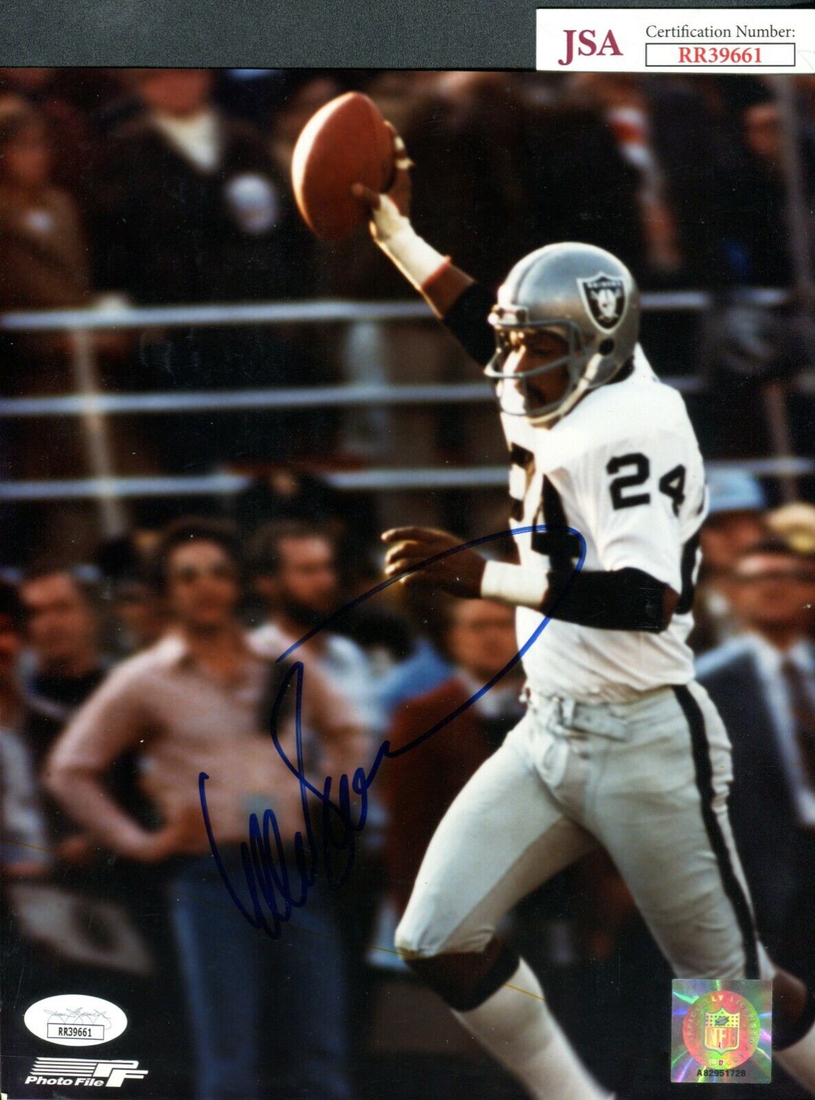 JSA Willie Brown Autographed Signed AUTO 8x10 Photo Poster painting Oakland Raiders TRB 740