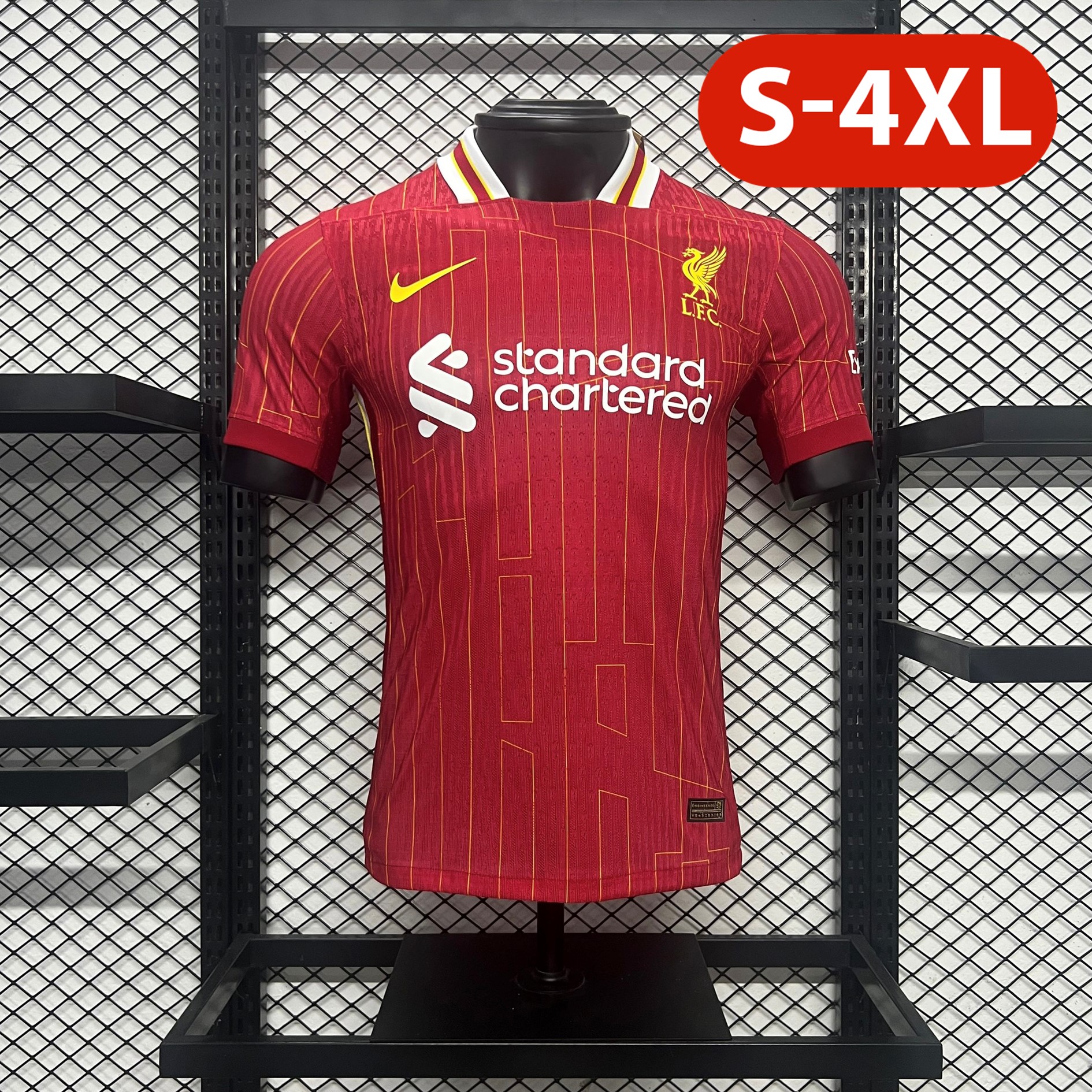 Liver.pool 24-25 Home Stadium Jersey - Player Version