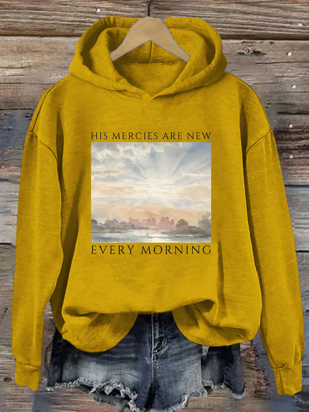 His Mercies Are New Every Morning Hoodie