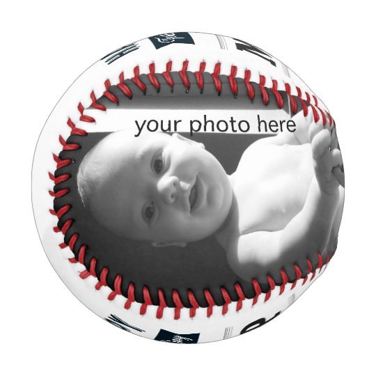 Personalized MVP Photo Baseball Emblem Design Baseball Gifts For Baseball Lovers Father's Day Baseball Gifts for Dad,Son,Grandpa