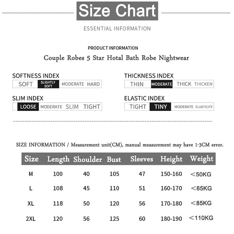 Knitted Waffle Cotton Bathrobe Sexy Kimono Robe Unisex Men Women Couple Robes 5 Star Hotel Bathrobe Nightwear Plus Size