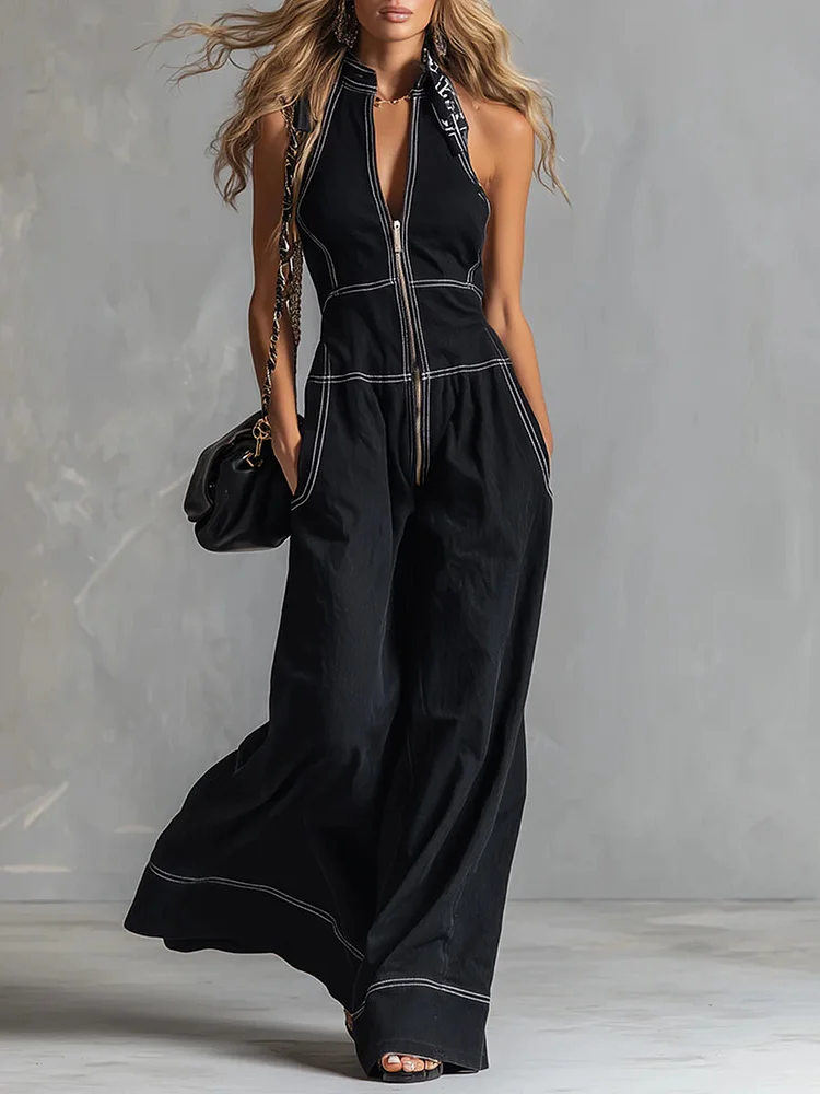 🔥 Casual Zippered Cotton Jumpsuit &mdash; The Ultimate Everyday Must-Have