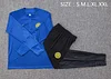2023/2024 Internazionale Milan Half-Pull Training Suit Blue Football Jersey 1:1 Thai Quality Set