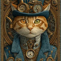 Clockwork Gentleman - Diamond Painting