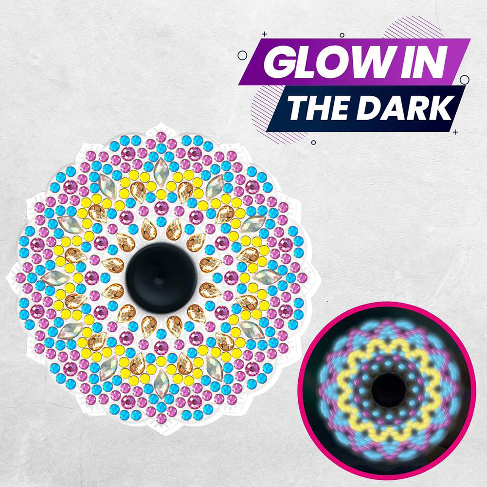 

Luminous Mandala Fidget Spinner Double Sided - 5D DIY Craft Fashion Accessories, 501 Original