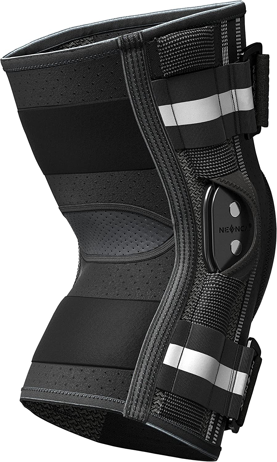 Likron Watches NEENCA Hinged Knee Brace with Side Stabilizers for Comprehensive Knee Support