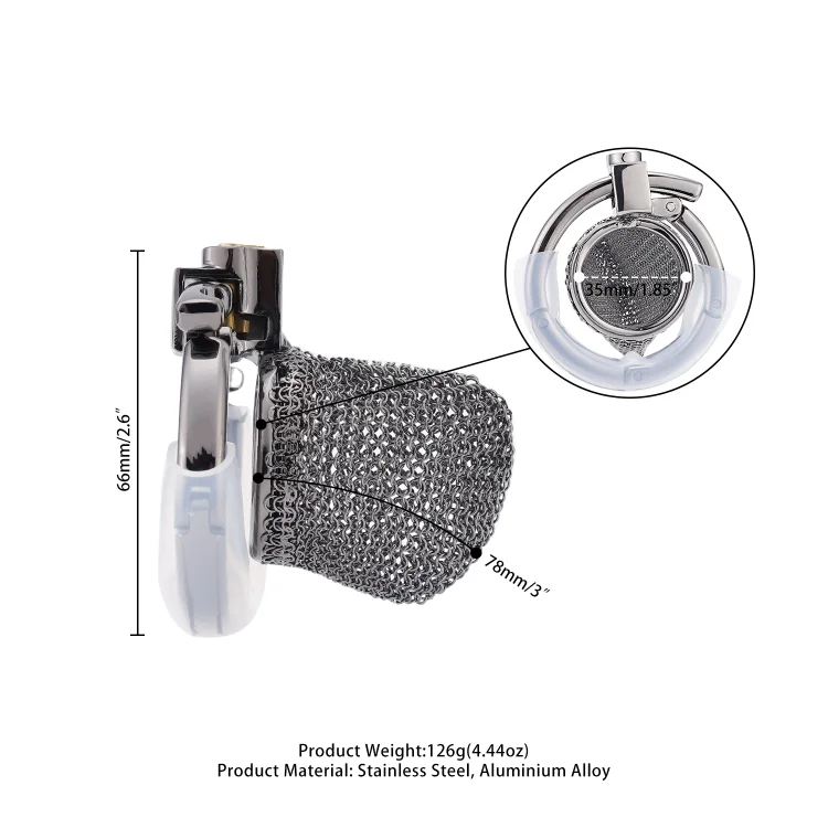SEVANDA Hauberk Chastity Cage 