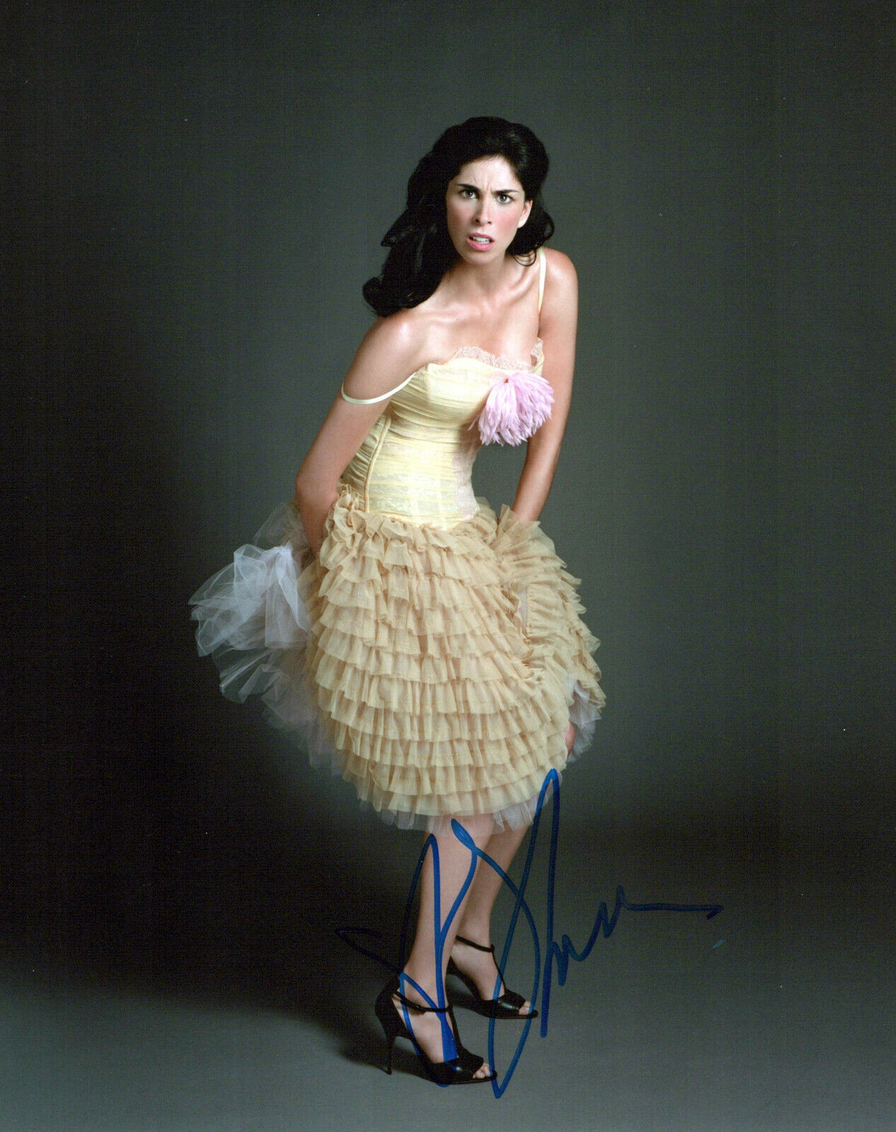 Sarah Silverman glamour shot autographed Photo Poster painting signed 8x10 #7 comedian