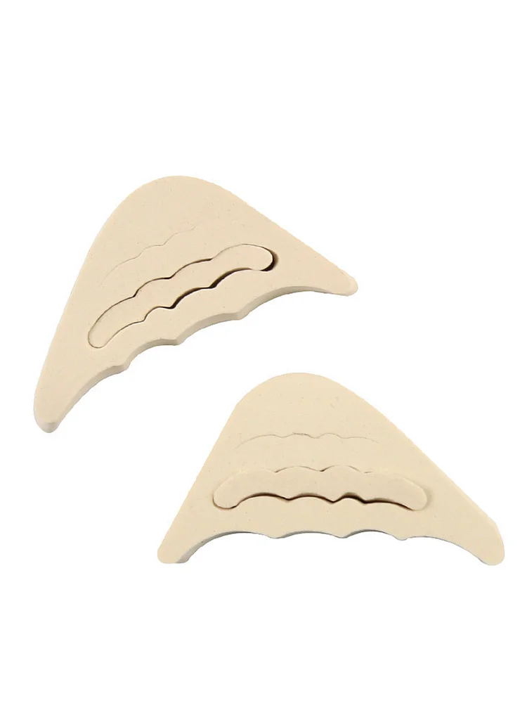 Miseyes Women's Shoe Toe Plug Anti-slip Bottom Stickers High Heels Thickened Soft Forefoot Pads Anti-wear Sole Pads