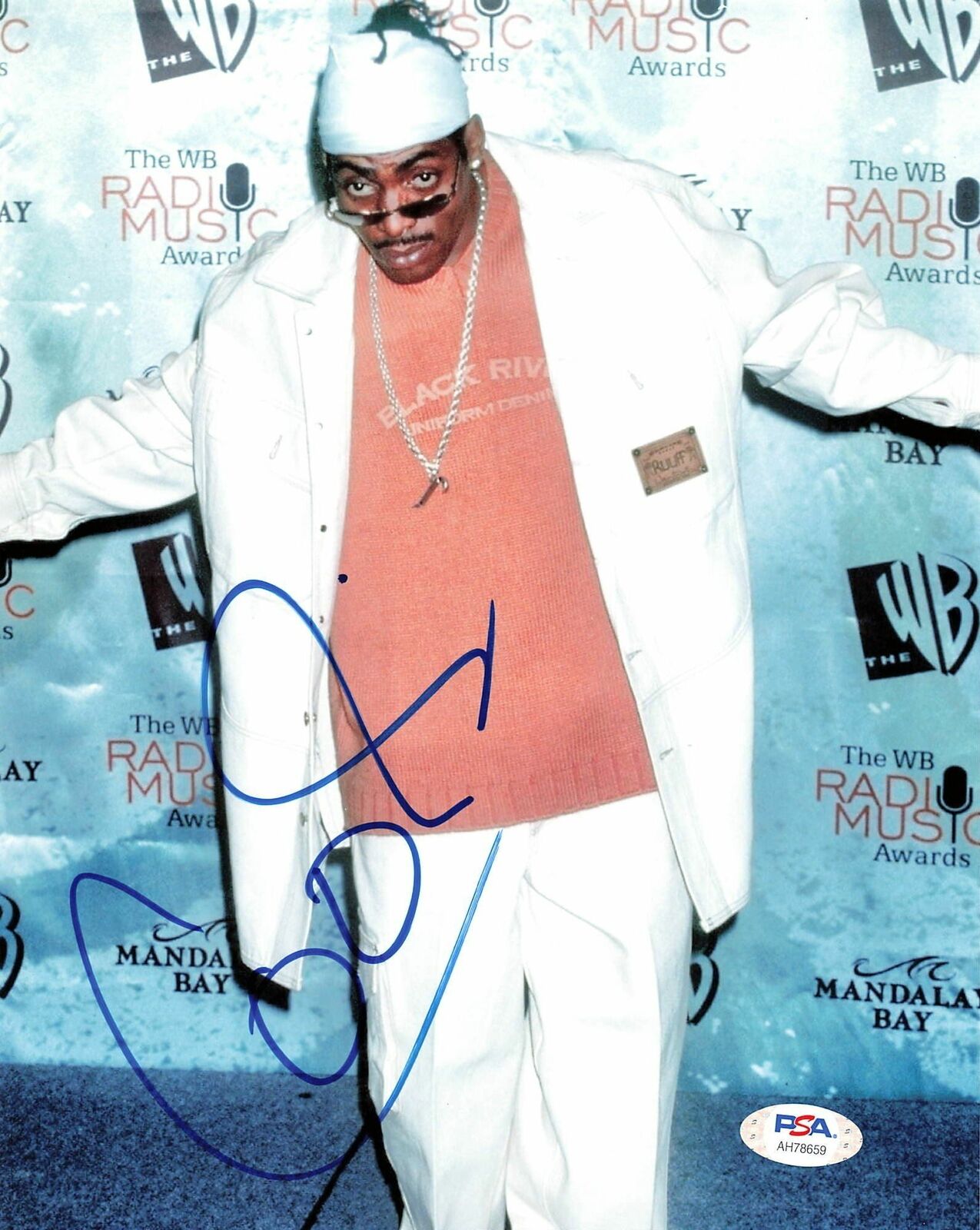 Coolio Artis Leon Ivey Jr. signed 8x10 Photo Poster painting PSA/DNA Autographed Rapper