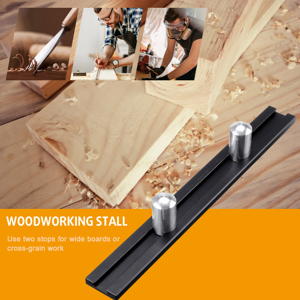

DIY Planing Stop Board Dog Hole Baffle Plate Workbench Woodworking Tools, 20mm, 501 Original