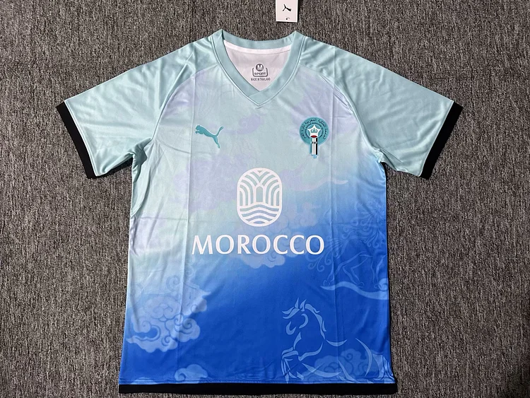 2025 Morocco special edition blue jersey