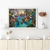Disney dream peter pan’s neverland-round drill diamond painting-50*30cm