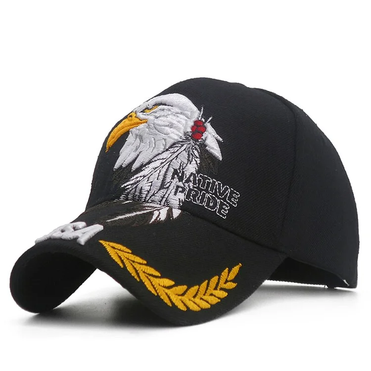 Luxury Embroidery Eagle Mens Baseball Cap USA Army Tactical Caps BlackSnapbacks Outdoor Sports Dad Hats Dropshipping
