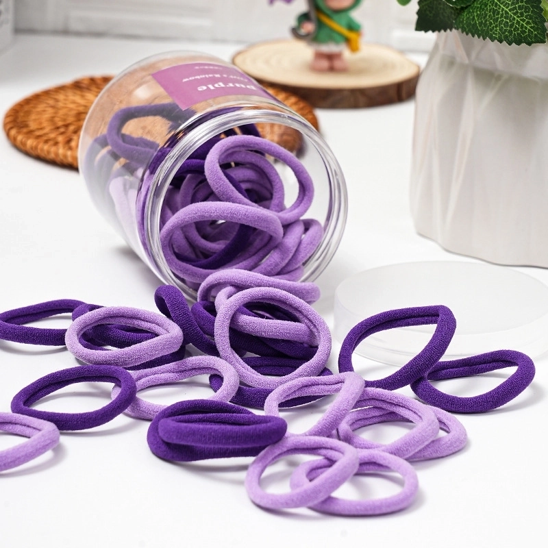 Women’s Minimalist Solid Color Cloth Hair Tie