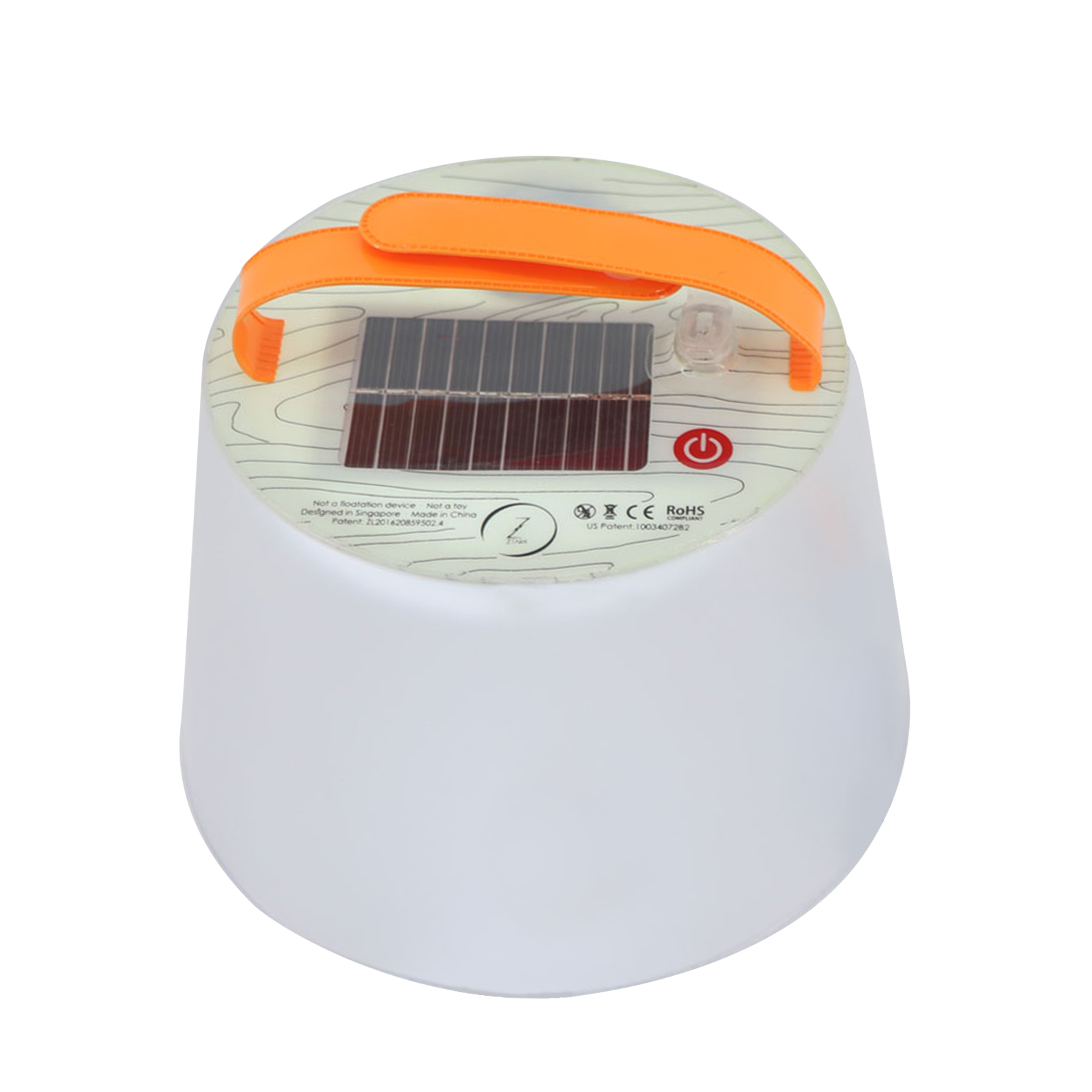 

2000MAH New Bluetooth Speaker Solar Inflatable Light Waterproof Folding Cam, 501 Original