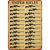 Sniper Rifles - Vintage Metal Signs - 20*30cm/30*40cm