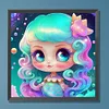 Diamond Painting -DIY Round Dril Elf Mermaid
