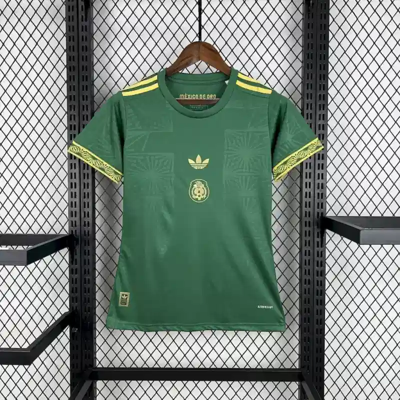 2025 Women Mexico Green Special Soccer Jersey