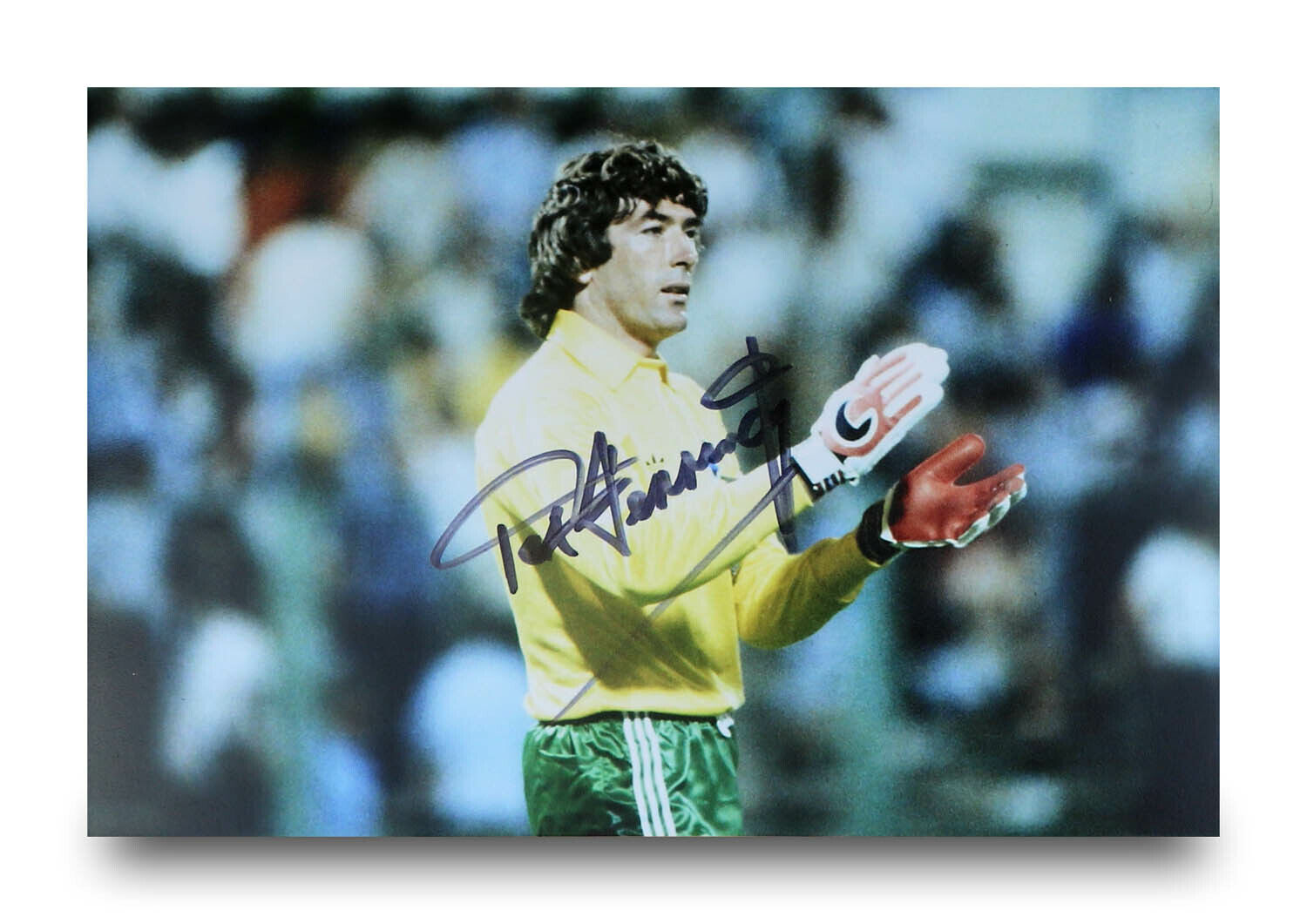 Pat Jennings Signed 6x4 Photo Poster painting Tottenham Hotspur Northern Ireland Autograph + COA