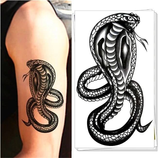 Waterproof Temporary Tattoo Sticker tiger animal Fake Tatto Flash Tatoo leg Arm hand foot tatouage for Men Girl Women lady