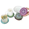 8pcs Diamond Painting Coasters with Holder for Beginner Adults Kids