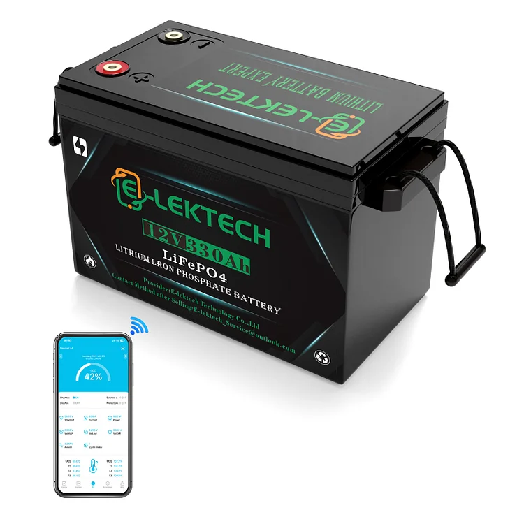 12V 330Ah LiFePO4 Lithium Battery 