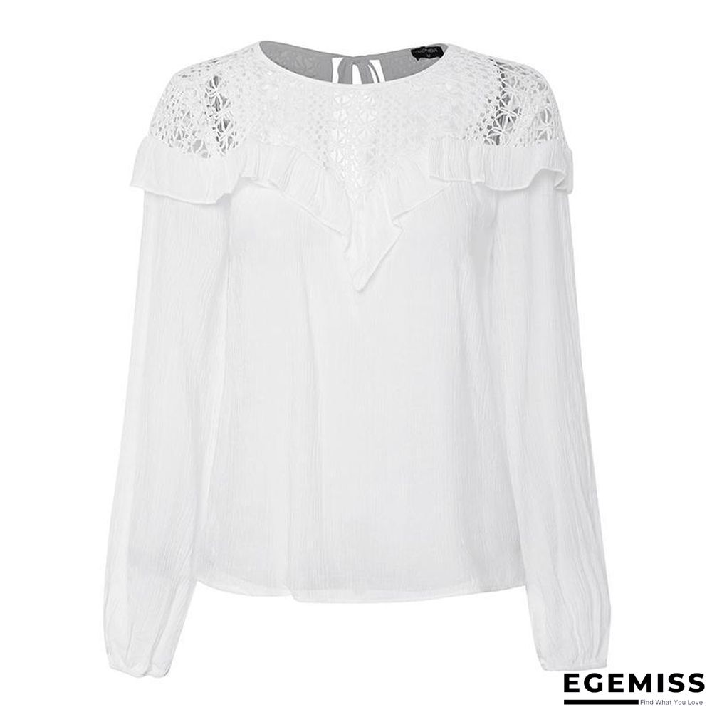 Plus Size White Cotton Tunic Beach Thin Bell Sleeve Casual Loose Oversized Blouse Tops | EGEMISS
